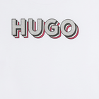 Camiseta con logo estampado HUGO 
                    NI&Ntilde;A