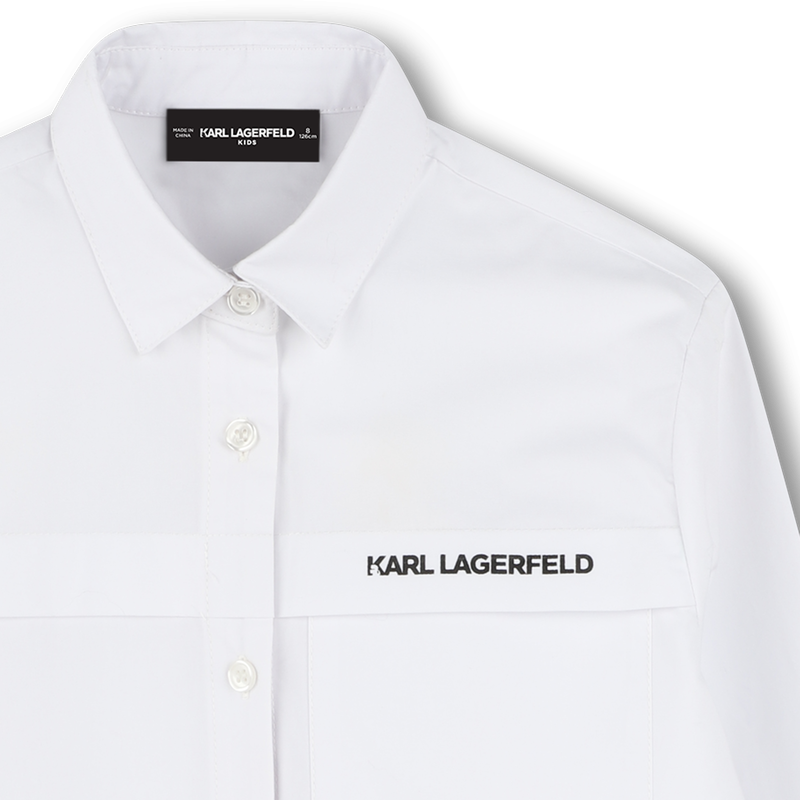 Camisa de manga larga KARL LAGERFELD KIDS 
                        NI&Ntilde;O