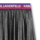 Falda midi plisada KARL LAGERFELD KIDS 
                    NI&Ntilde;A