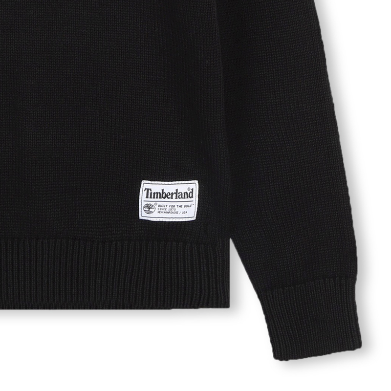 Jersey de algod&oacute;n y lana TIMBERLAND 
                        NI&Ntilde;O