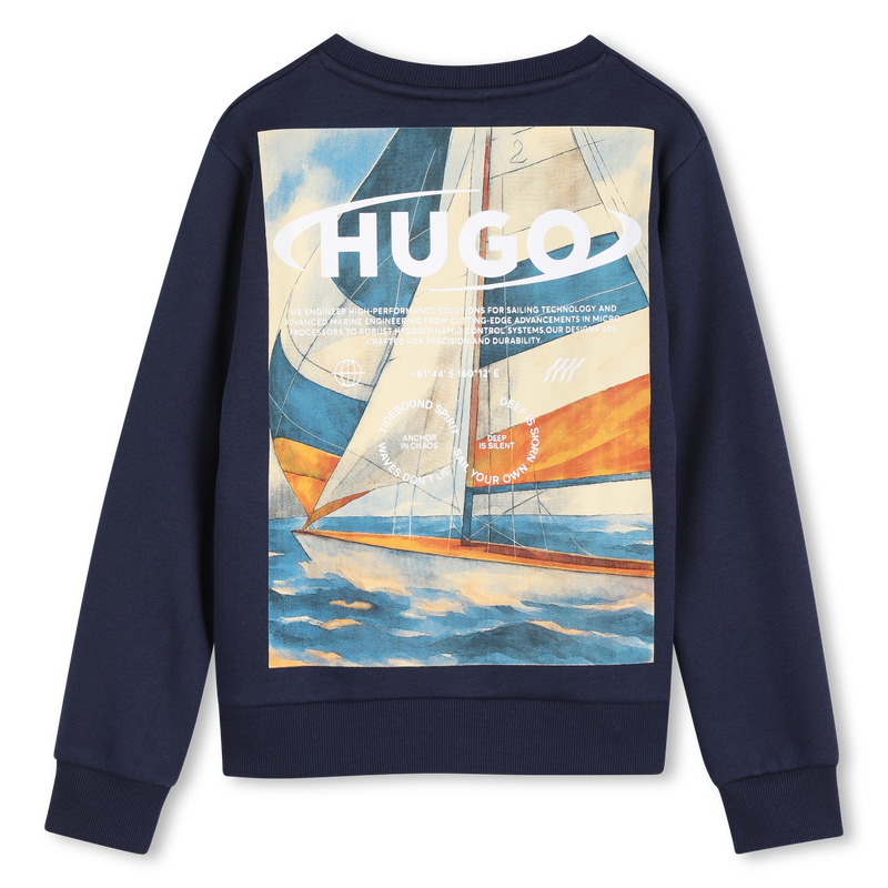 Sudadera HUGO 
                        NI&Ntilde;O
