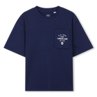 Camiseta ancha con bolsillo TIMBERLAND 
                    NI&Ntilde;O