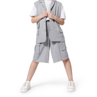 Pantal&oacute;n corto de rayas DKNY 
                    NI&Ntilde;A