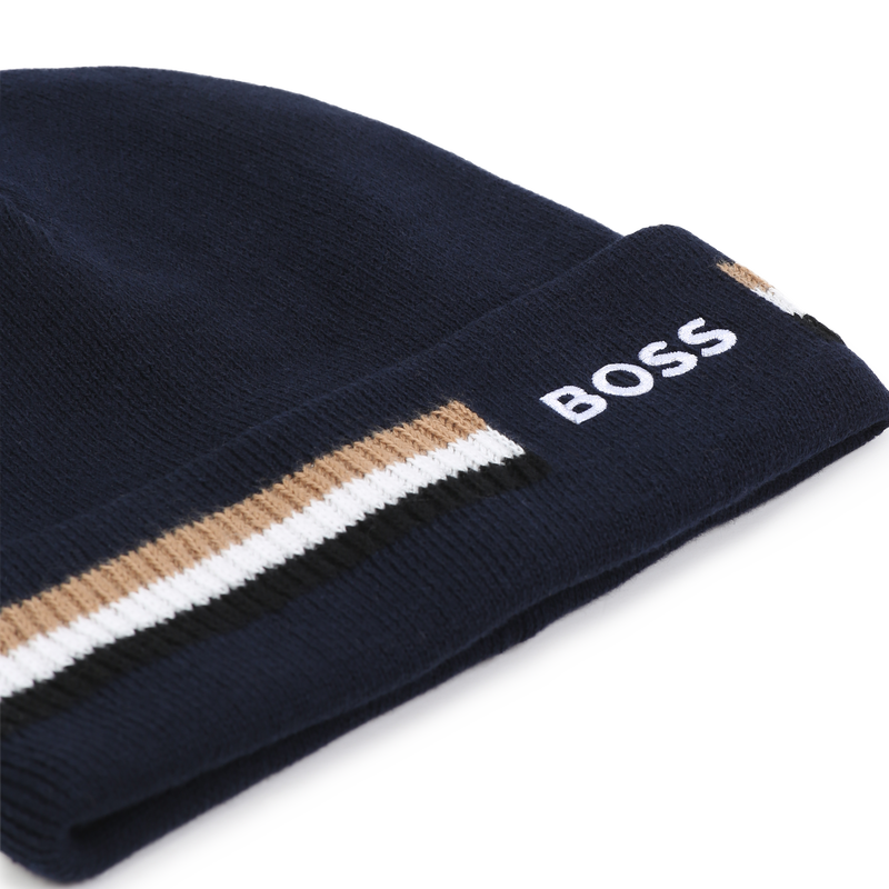 Gorro de punto BOSS 
                        NI&Ntilde;O