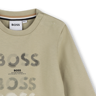 Camiseta de manga larga BOSS 
                    NI&Ntilde;O
