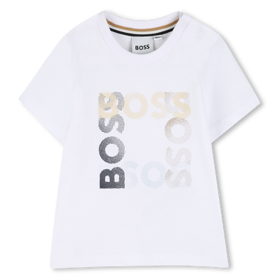 CAMISETA DE MANGA CORTA BOSS NI&Ntilde;O