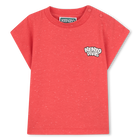Camiseta con abertura con botones autom&aacute;ticos KENZO KIDS 
                    NI&Ntilde;A