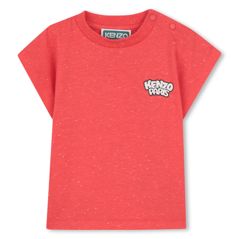 CAMISETA CON ABERTURA CON BOTONES AUTOM&Aacute;TICOS KENZO KIDS 
                        NI&Ntilde;A