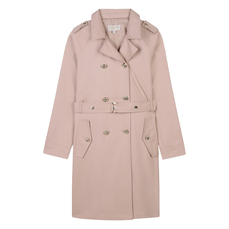 Impermeable de algod&oacute;n forrado MICHAEL KORS 
                        NI&Ntilde;A