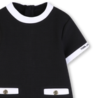 Vestido manga corta KARL LAGERFELD KIDS 
                    NI&Ntilde;A