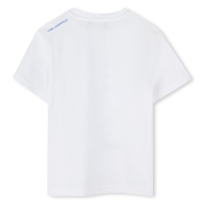Camiseta con estampado KARL LAGERFELD KIDS 
                        NI&Ntilde;O