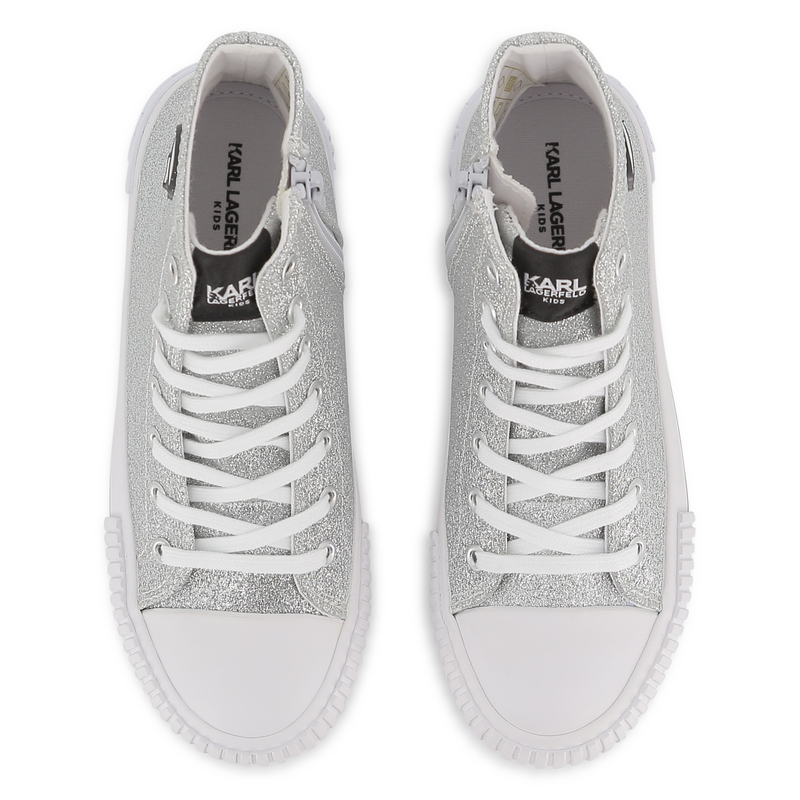 Zapatillas con cordones KARL LAGERFELD KIDS 
                        NI&Ntilde;A