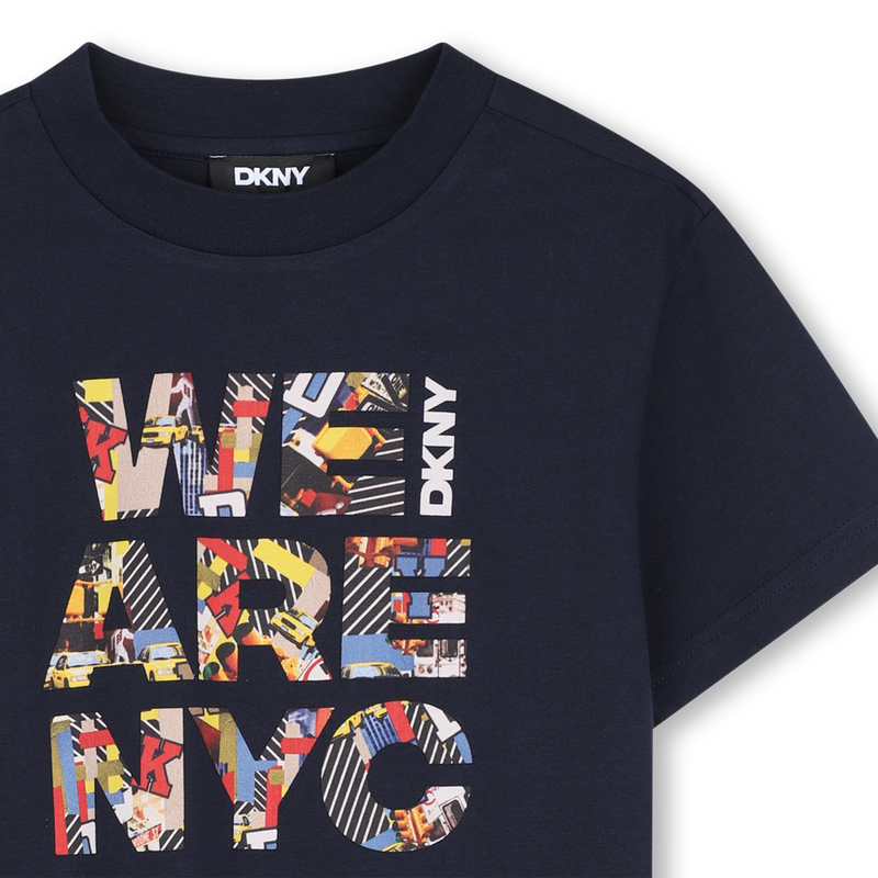 Camiseta de mangas cortas DKNY 
                        NI&Ntilde;O