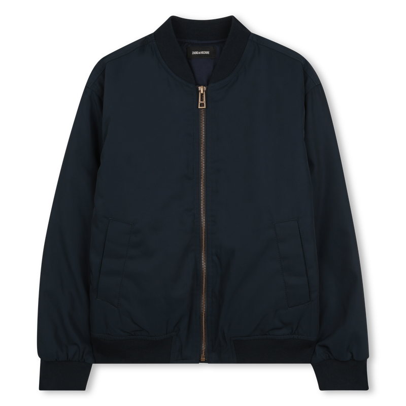 CHAQUETA BOMBER CON CREMALLERA ZADIG & VOLTAIRE 
                        NIÑO