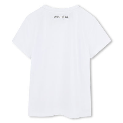 Camiseta de manga corta KARL LAGERFELD KIDS NI&Ntilde;A
