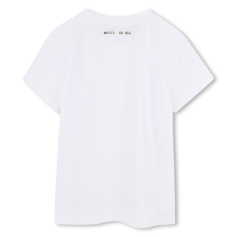 Camiseta de manga corta KARL LAGERFELD KIDS 
                        NI&Ntilde;A