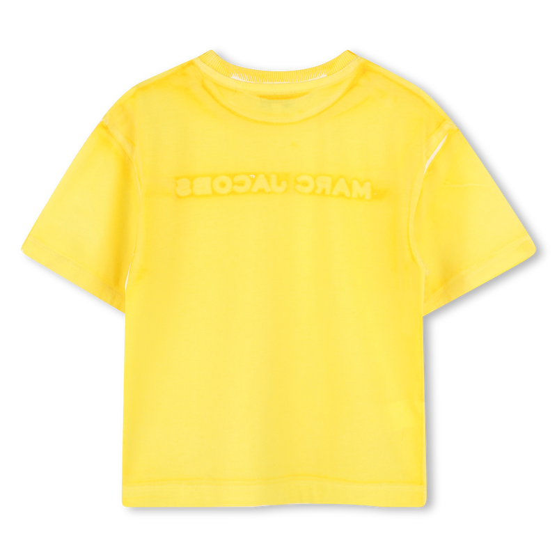 Camiseta de algod&oacute;n bordada MARC JACOBS 
                        UNISEXO