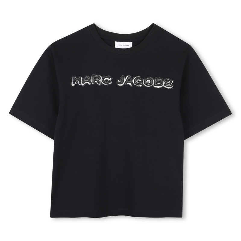 Camiseta de punto de algod&oacute;n MARC JACOBS 
                        NI&Ntilde;O
