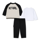 Conjunto de ch&aacute;ndal KARL LAGERFELD KIDS 
                    NI&Ntilde;O