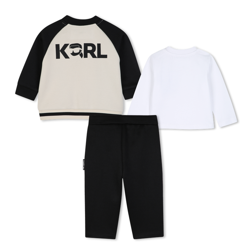 Conjunto de ch&aacute;ndal KARL LAGERFELD KIDS 
                        NI&Ntilde;O