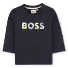 Camiseta de manga larga, MARINO, hi-res