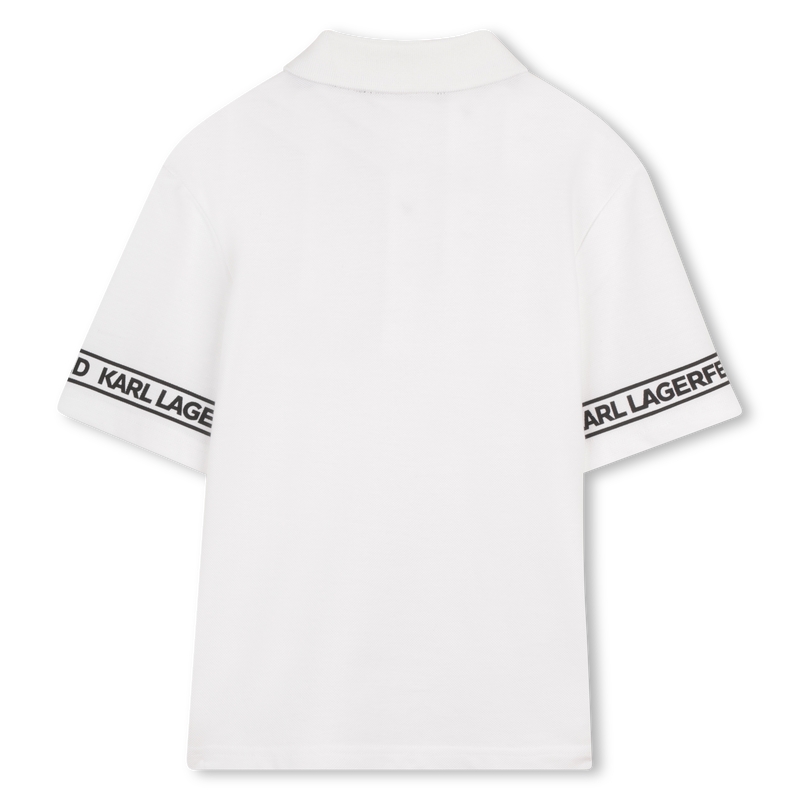 POLO DE MANGA CORTA KARL LAGERFELD KIDS 
                        NI&Ntilde;O