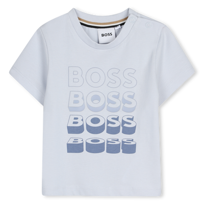 CAMISETA DE MANGA CORTA BOSS NI&Ntilde;O