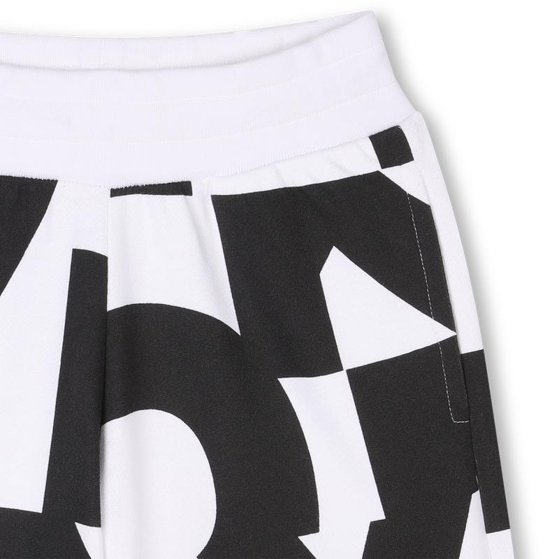 Bermudas de mulet&oacute;n de algod&oacute;n DKNY 
                        UNISEXO