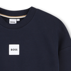 Sudadera fleece BOSS 
                    NI&Ntilde;O