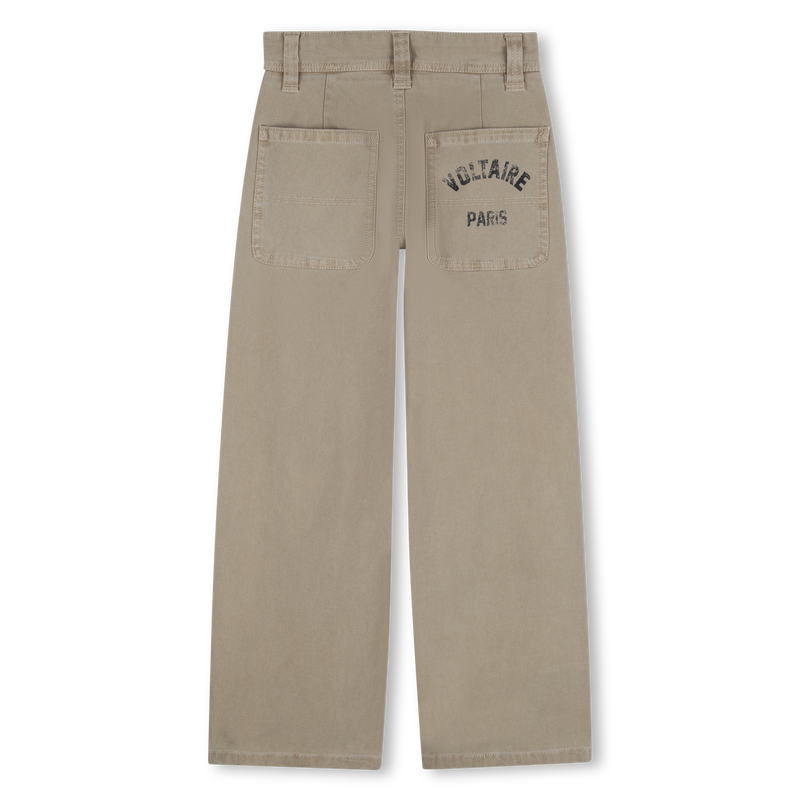 PANTALONES ANCHOS ZADIG & VOLTAIRE 
                        NI&Ntilde;O
