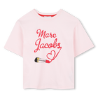 Camiseta de manga corta, ROSA, hi-res