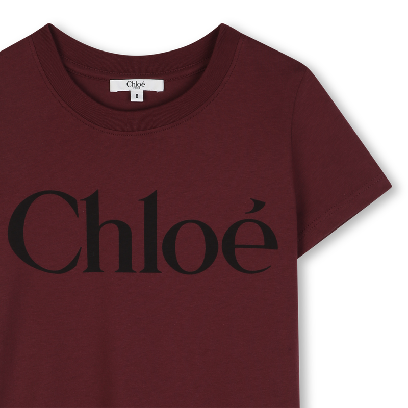 Camiseta de mangas cortas CHLOE 
                        NI&Ntilde;A