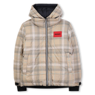 Plum&iacute;fero reversible con capucha HUGO 
                    NI&Ntilde;O