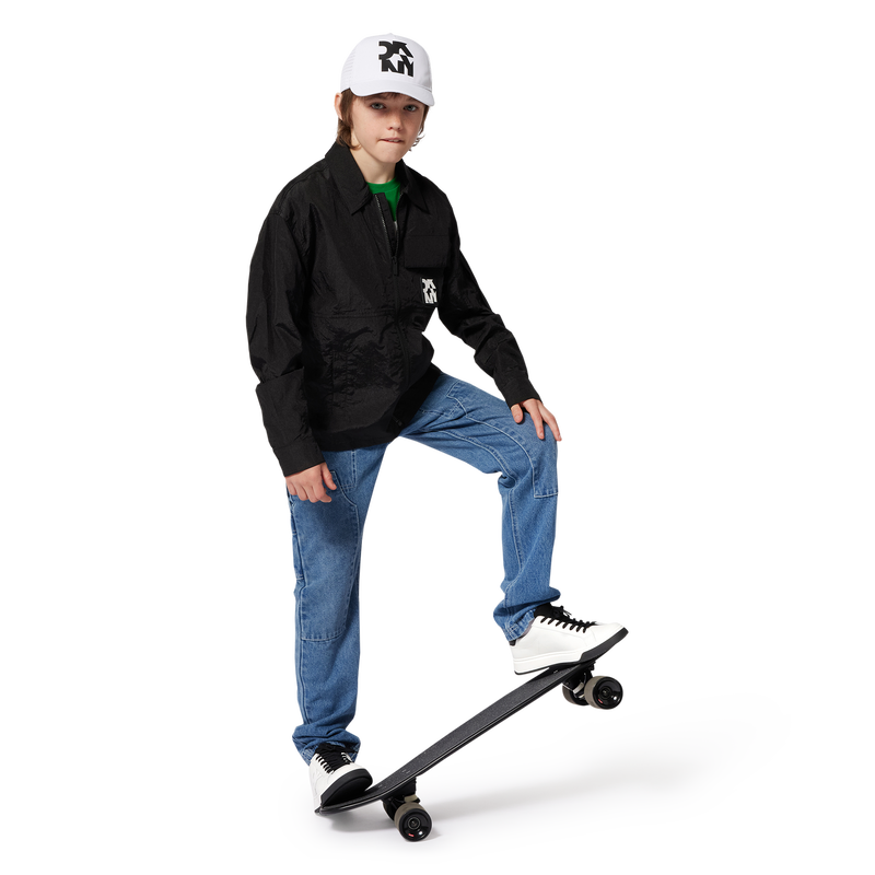 Vaquero de cintura ajustable DKNY 
                        UNISEXO