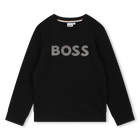 Su&eacute;ter de mulet&oacute;n BOSS 
                    NI&Ntilde;O