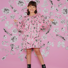 Vestido de raso de algod&oacute;n MARC JACOBS 
                    NI&Ntilde;A