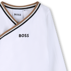Conjunto pijama + pano + ban + manoplas BOSS 
                    NI&Ntilde;O