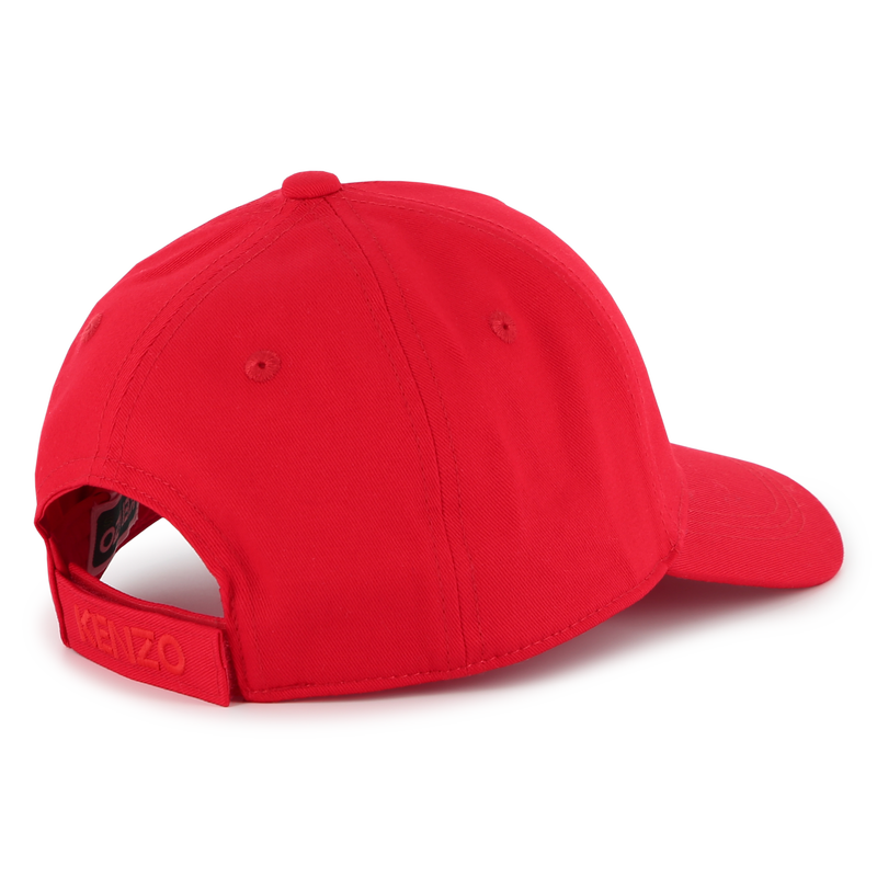 Gorra de algod&oacute;n bordada KENZO KIDS 
                        UNISEXO