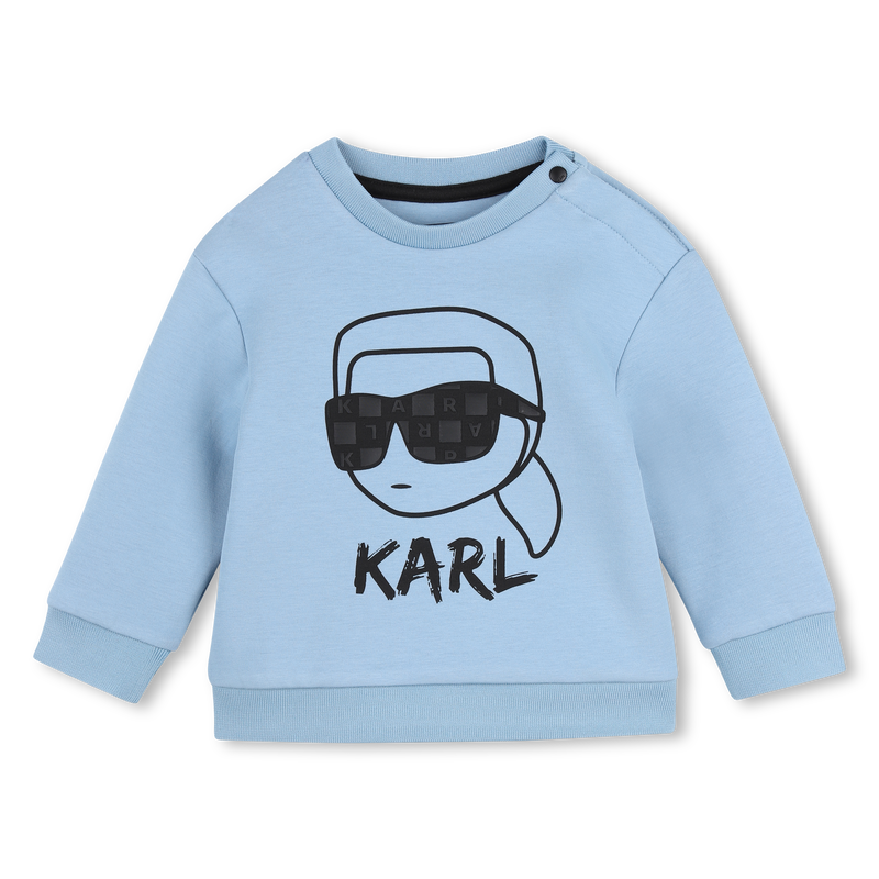 Conjunto de sudadera y pantal&oacute;n KARL LAGERFELD KIDS 
                        NI&Ntilde;O