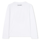 Camiseta de manga larga KARL LAGERFELD KIDS 
                    NI&Ntilde;A