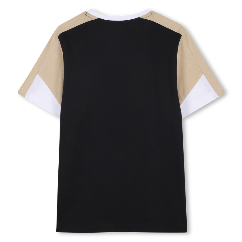 CONJUNTO CAMISETA + BERMUDAS BOSS 
                        NI&Ntilde;O