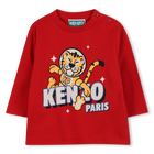 Camiseta de manga larga KENZO KIDS 
                    NI&Ntilde;O