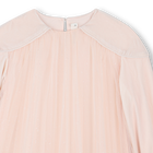 Vestido bimaterial BILLIEBLUSH 
                    NI&Ntilde;A