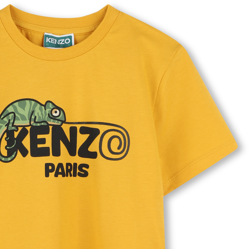 Camiseta algod&oacute;n manga corta KENZO KIDS 
                        NI&Ntilde;O