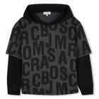 Sudadera con capucha MARC JACOBS 
                    NI&Ntilde;O