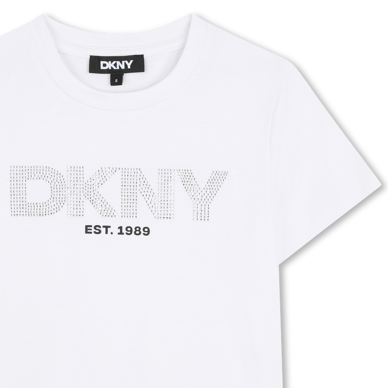 Camiseta de manga corta DKNY 
                        NI&Ntilde;A