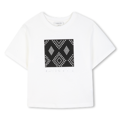 Camiseta de mangas cortas LANVIN NI&Ntilde;A