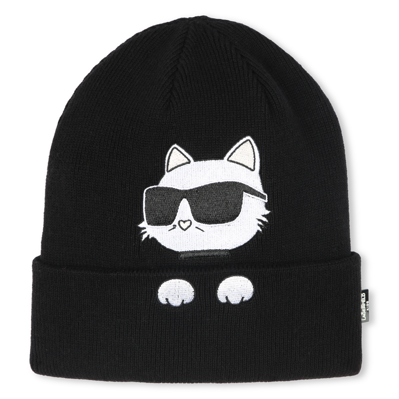 Conjunto gorro y bufanda KARL LAGERFELD KIDS 
                        NI&Ntilde;A