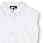 Vestido estampado DKNY 
                    NI&Ntilde;A