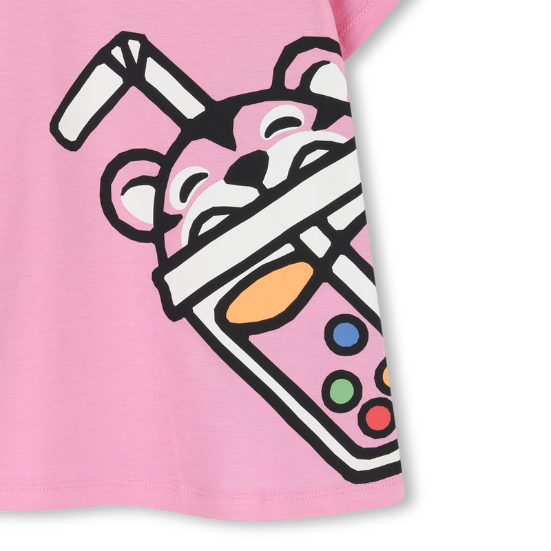 VESTIDO MANGA CORTA KENZO KIDS 
                        NI&Ntilde;A